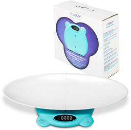 VITAMMY BABYCINNO TURQUOISE Elektroniczna Waga noworodkowo-niemowlęco-dziecięca