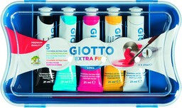 Giotto, Farba temperowa, 5 / wielokolorowa, 20,2 x