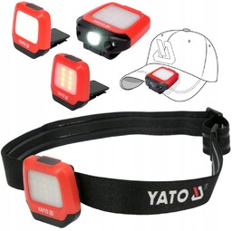 Yato Latarka Czołowa Na Czapkę Z Daszkiem 200Lm