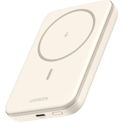 Powerbank Magnetyczny 5000mAh 15W USB-C UGREEN PB560 beżowy