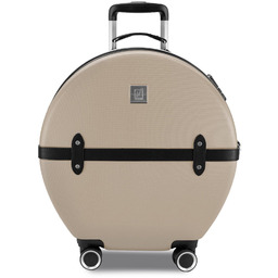 Walizka średnia Semi Line T5674-3 Złoty