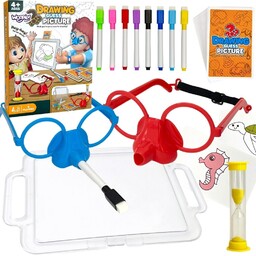 WOOPIE Gra Kalambury "Narysuj i Zgadnij Obrazek" Malowanie