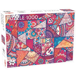 TACTIC Puzzle Lovers Patchwork Patterns 56631 (1000 elementów)