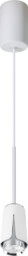 MILAGRO ML0275 Flower Chrome Lampa Wisząca 1xGU10 Biały