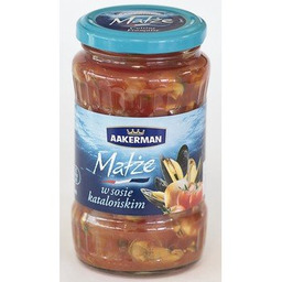 Małże w sosie katalońskim 350g Aakerman