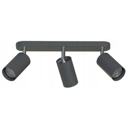 Lampa Wisząca Spot Eye Szary 3xGU10 Lampa Sufitowa