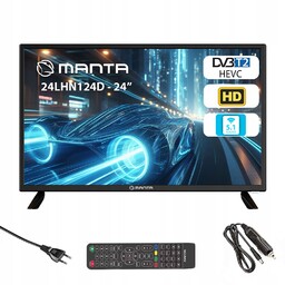 Telewizor Manta 24LHN124D 24" DVB-T2 60Hz Led 1366x768