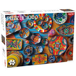 TACTIC Puzzle Lovers Mexican Pottery 56758 (1000 elementów)