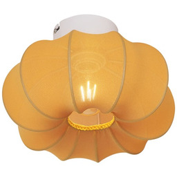 Lampa sufitowa Japandi złota 27 cm - Plu