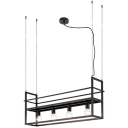 Lindby - Grisela Lampa Wisząca Black