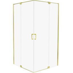 Kabina prysznicowa kwadratowa ALLURIA 2D GOLD SHINE 100x100x200