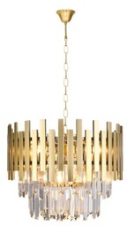 MILAGRO ML5999 Żyrandol ASPEN GOLD 6xE14