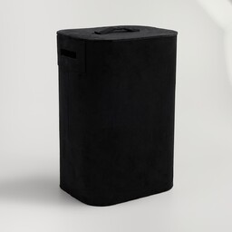 elegancki kosz na pranie z welwetu lantos 65