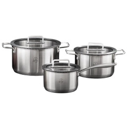 La Bonita LB6ZGS001 Indukcja Stal nierdzewna 6 elementów