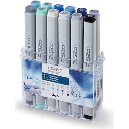 COPIC Classic Markers Set of 12 "Winter Colours",