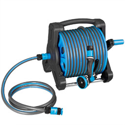 WĄŻ OGRODOWY 30M Z BĘBNEM ZWIJANY + UCHWYT