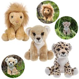 Charlie Bears Zestaw trzech maskotek z serii Cuddle