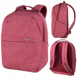 Plecak Coolpack Groove Snow Burgundy plecak biznesowy