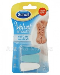 Scholl Velvet Smooth wymienne nasadki do Elektronicznego Systemu