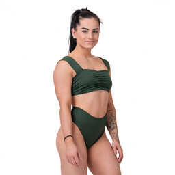 NEBBIA Miami Retro Bikini górna część Green