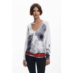 Cienki sweter collage