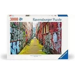Puzzle 3000 Ulice Amsterdamu, Ravensburger