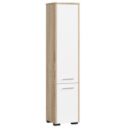 Edinos Skandynawska szafka łazienkowa z półkami dąb sonoma