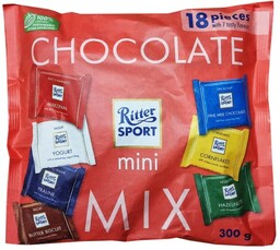 Ritter Sport Mini Mix Chocolate Torebka 18 x