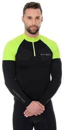 Rękawki rowerowe unisex Brubeck SB10060 czarny