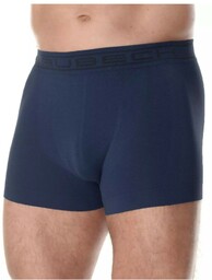 Bokserki męskie bawełniane Brubeck Comfort Cotton BX10050A granatowy