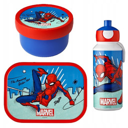 Mepal Lunchbox Śniadaniówka Bidon Fruitbox Spiderman Bez Bpa