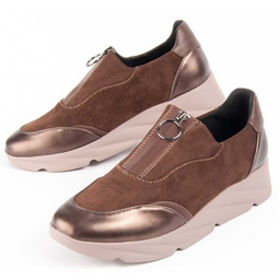 Montevita Buty Klinowe Caleb Br?zowy