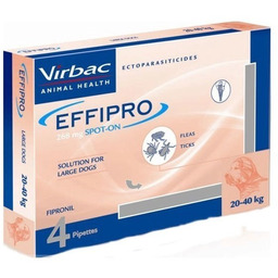 EFFIPRO Spot-On pies L 20-40 kg (pipeta 4