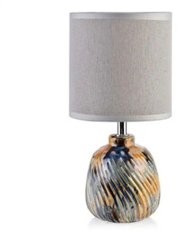Lampa ceramiczna lampka nocna stołowa LETI 26x13cm HTLA2011