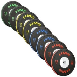 Zestaw talerzy olimpijskich HMS (8 szt.) SET BUMPER