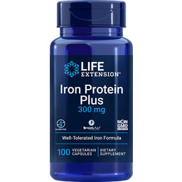 Żelazo (proteinianobursztynian żelaza), 100 kaps.