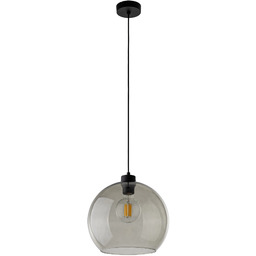 Lampa wisząca metalowa antracytowa 30cm z serii CUBUS
