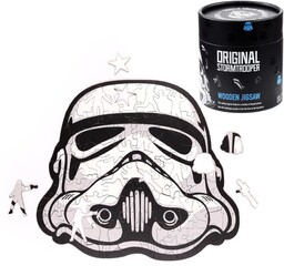 Puckator - Drewniane puzzle szturmowca, wielokolorowe, JIG09