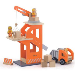 VIGA Dźwig Learn from Fun Budowa 51616