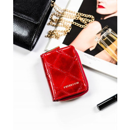 Portfel skórzany Peterson PTN 5157-PLT czerwony