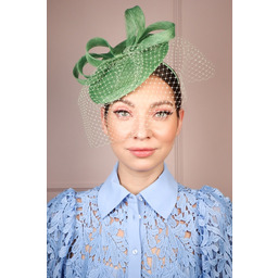 Pakamera KAJA zielony toczek ręcznie robiony unikat