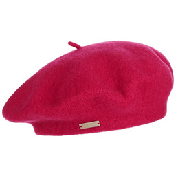 Beret Baskijski Damski by Seeberger, fuksja, One Size