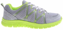 Szaro zielone lekkie sportowe buty damskie szare