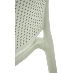 Krzesło ogrodowe plastikowe miętowe K514