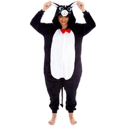 Everglamour 5055601171623 body body kombinezon, uniseks dorośli, czarny,