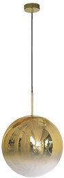Lampa wisząca PALLA, mała, złota, 1x40W E14