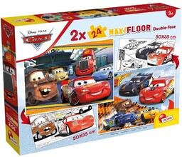 Lisciani PUZZLE DWUSTRONNE MAXI 2X24 CARS
