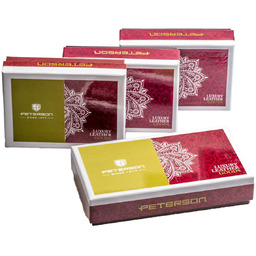 Skórzany Portfel Damski Organizer PETERSON 42123 z RFID