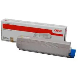 OKI 46490605 Żółty Toner