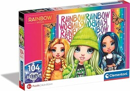 Clementoni- Rainbow High 104pzs Puzzle Does Not Apply